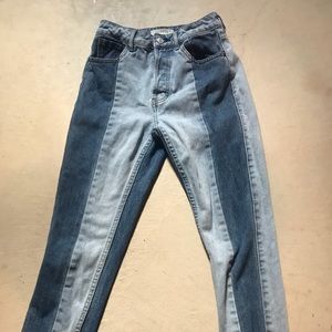 Pacsun Mom Jeans size 23 striped